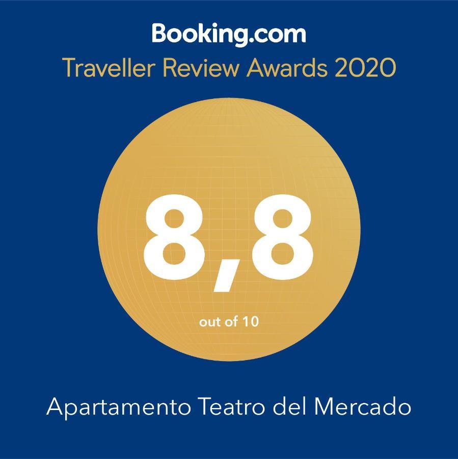 サラゴサApartamento Teatro Del Mercadoアパートメント エクステリア 写真
